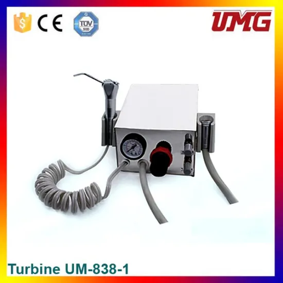 Portable dental unit Dental electric turbine with dental handpiece
