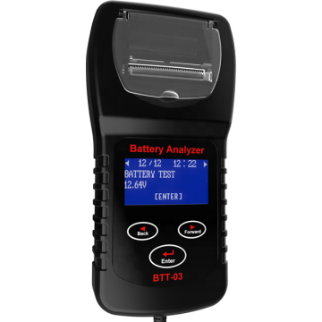 12V 24V Car Battery Tester with Printer