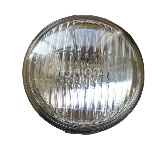 7 Inch Round Halogen Headlights 28V 60/80W High/Low Beam for Jeep PAR56