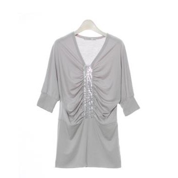 Women Knit  Soft  Ruffle Blouse New Arrival