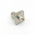 Flange Female Panel Mount BNC Crimp RF Connector
