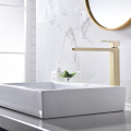 Fashion Square Single Hole Waterfall Basin Faucet