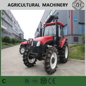 90HP Four Wheel Drive Farm Tractors With Cabin