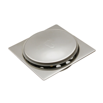 Jutye 10x10cm Stainless Steel Pop-up Floor Drain