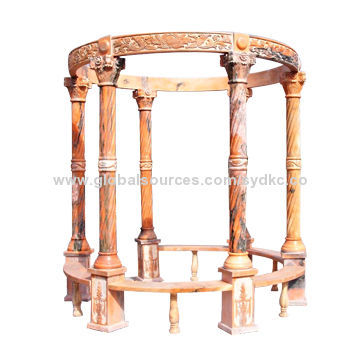 Decorative Marble Garden Pavilion, OEM Orders are Welcome