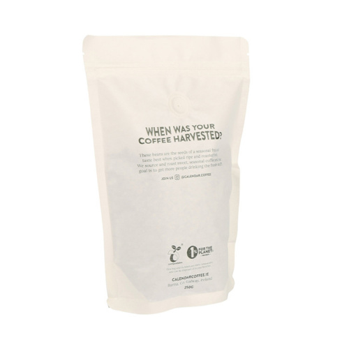 Sacos de embalagem ecológicos Sacos de café stand-up 250g