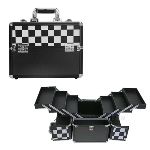 KONCAI Hard Shell Messenger Make-up Bag