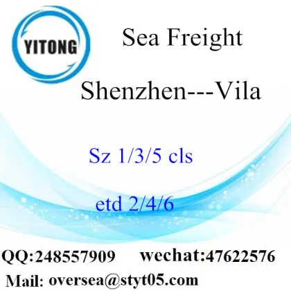 Shenzhen Port LCL Consolidation To Vila