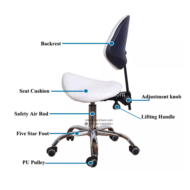 Saddle Chair Details L201