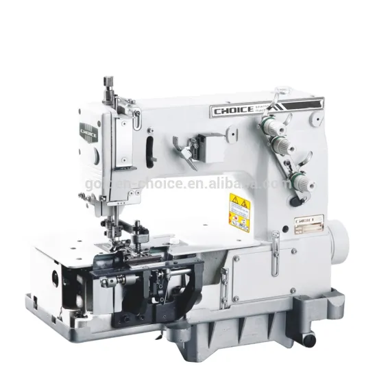 CHOICE GC2000C Double Needle Flat-bed Belt Loop Sewing Machine with Front Fabric Cutter (7mm-20mm Belt Loop)