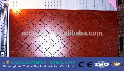 wooden timber board/acoustic panel