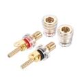 Gold Plated Brass Audio Amplifier Binding Post Connector