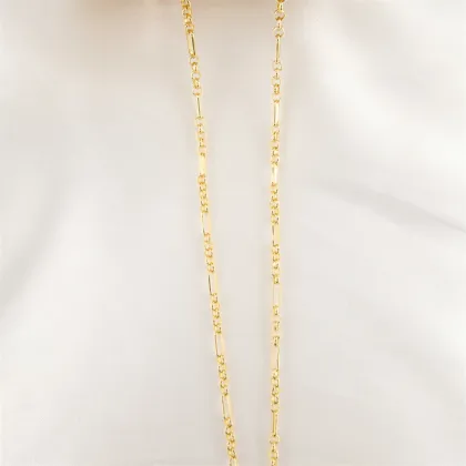 18K Gold Plated Rolo Chain for Jewelry Making