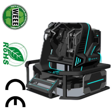 VR Glasses 9D VR Motion Chair Flight Simulator Equipment 360 Degree Rotation 9D VR Machine