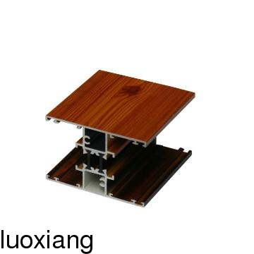 PU.Shaving Stereoscopic Wood Grain Aluminum Extrusion