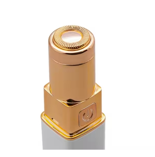 Compact AA-Powered Women's Electric Shaver for Home Use
