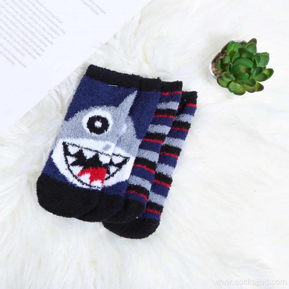 Kids microfiber cozy socks