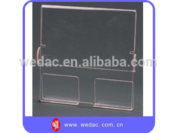 New design outdoor desktop acrylic brochure holder