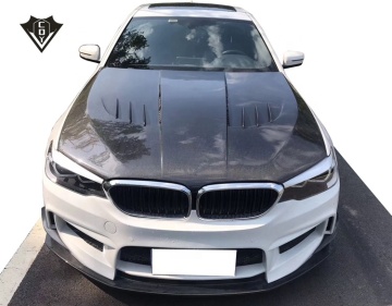 Hood Fiber Carbon untuk BMW 5 Series G30 G38