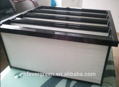 Plastic V type frame scott, V type air filter