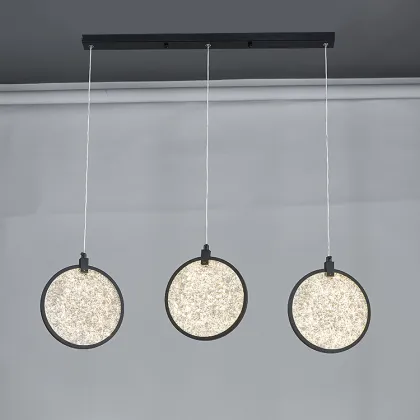 Acrylic LED Chandeliers for Dining Room and Bedroom Lighting