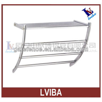 High durable towel shelf and no rust bathroom towel shelf