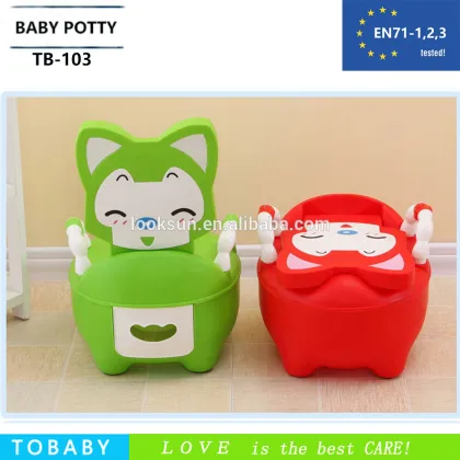 fox shape Baby potty training