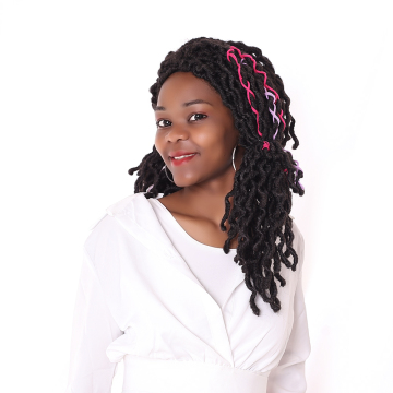 AliLeader Wholesale Synthetic 12 Inch Soft Faux Locs  8 Color Faux Locs Curly Crochet Hair Extensions