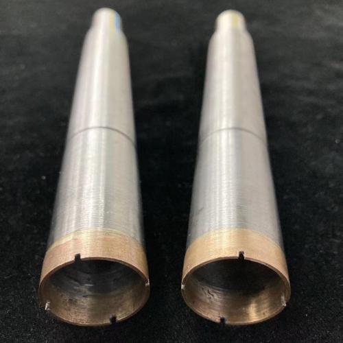 Diamond Core Drill Bit para Crystal Silicon, Sapphire