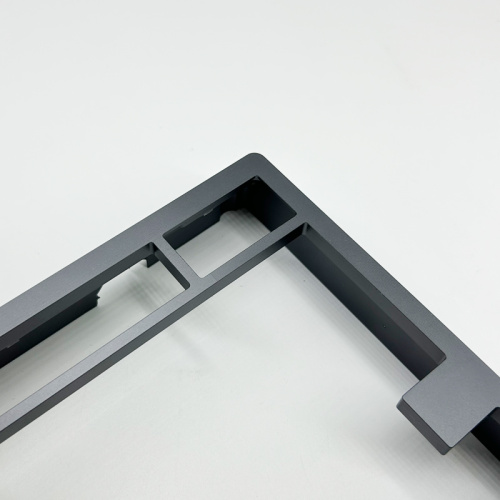 Caixa de teclado mecânico para jogos de peças de usinagem CNC de alumínio