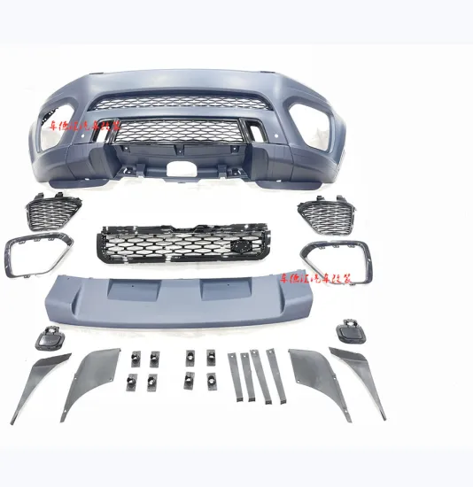 Land Rover Evoque SVR Model Custom Surround Kit for Front Bumper and Rear Bumper Grille Modification