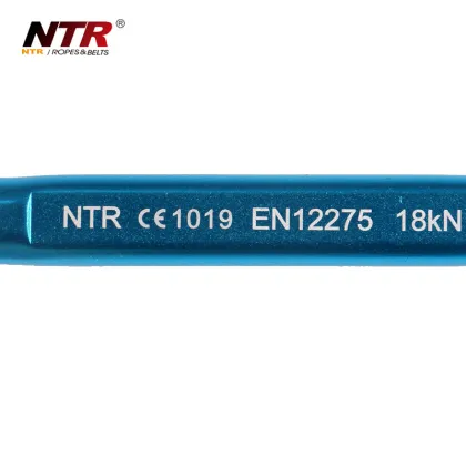 NTR flat wire gate aluminium & magnesium ally carabiner