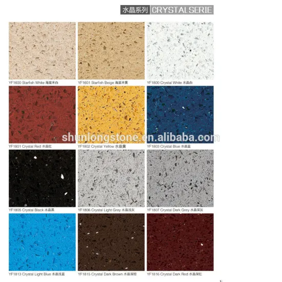 Artificial Quartz Crystal Colors,Artificial Quartz countertops