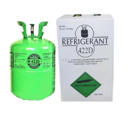 R422d Refrigerant -11.3kg packing R422d refrigerant