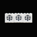 Tsvuku SMD LED 5050 620-625nm Super Yakajeka Tsvuku