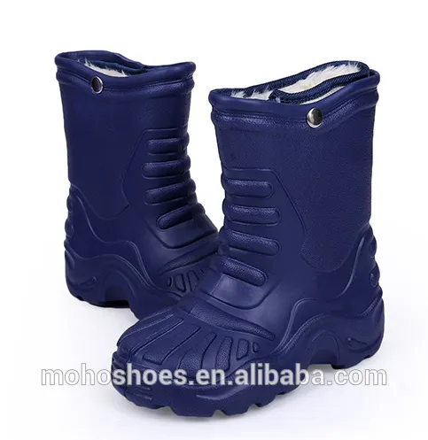 MOHO New design fashion EVA cow print rain boots