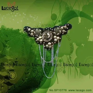 Beaded Lace Applique