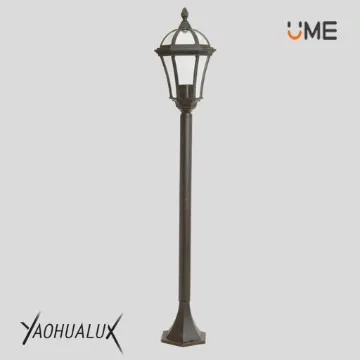 classic Die-Cast Aluminum exterior garden Bollards