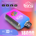 원래 Bang Rocket 18K 퍼프 일회용 vape 장치