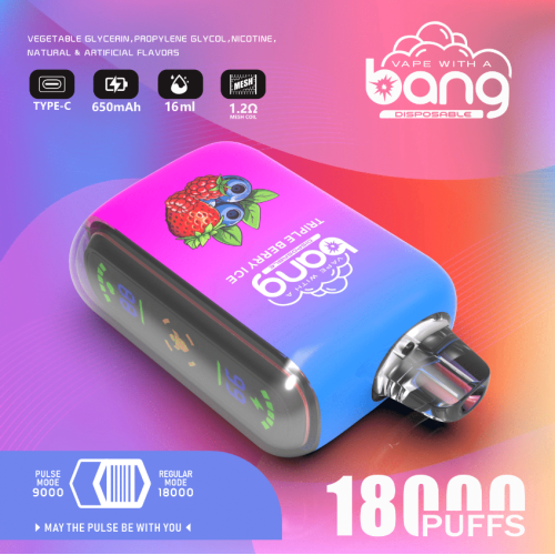 Bang Bang Rocket 18000 Puffs Disposable Vape Pod Device