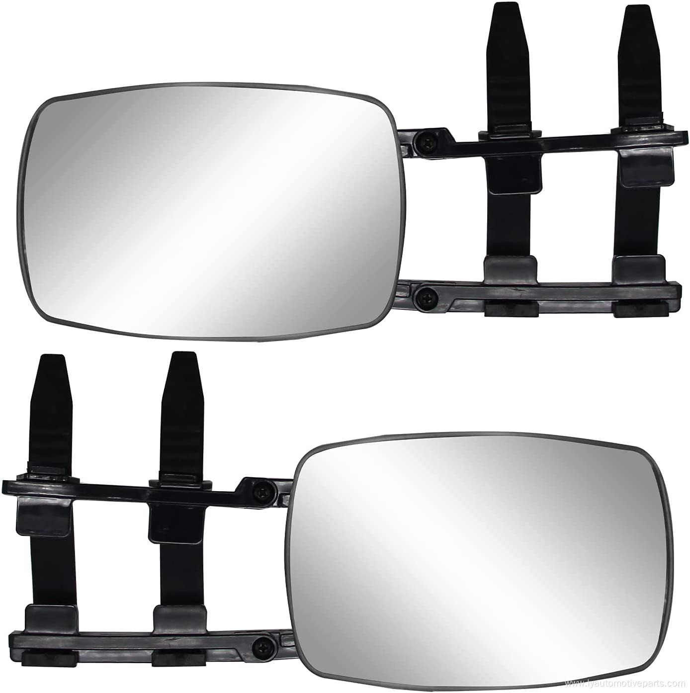 Extended vision car trailer mirror