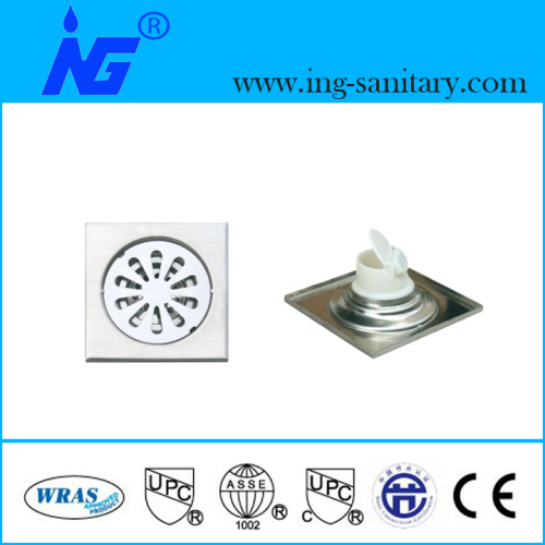 Self-sealing Stainless Steel Floor Drain