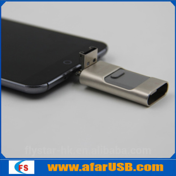 2016 Wholesale i-Flash Drive HD otg usb flash drive for iPhone 6 iPad Mini PC IOS usb