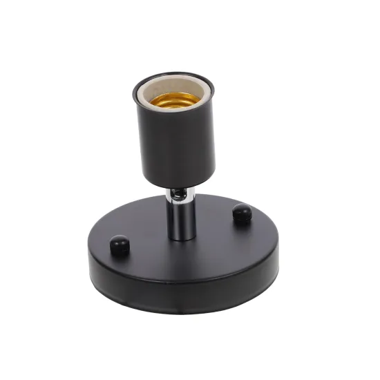 180 Degree Adjustable Ceiling and Wall Lamp Holder Socket - E26/E27