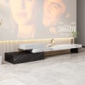 The Modern Marble TV Console