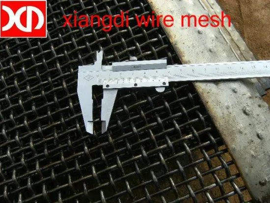 low-carbon Iron steel crimped wire mesh grid(manufactory)
