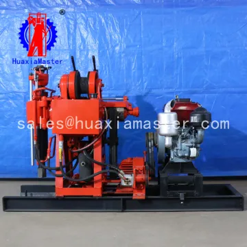 XY-100 hydraulic core borehole drilling machine water well drilling machine