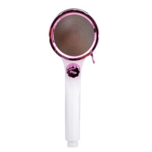 흰색 큰 비 휴대용 레인 샤워 헤드