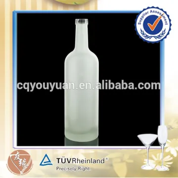 White Frost Empty Bottles Ciroc 750 ML Glass Bottles Heavy