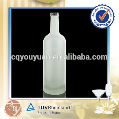 White Frost Empty Bottles Ciroc 750 ML Glass Bottles Heavy